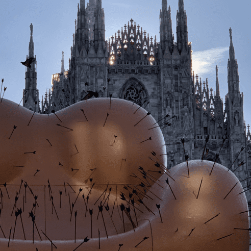 Registro do Duomo, em Milão, por João Armentano | Foto: João Armentano/ Divulgação
