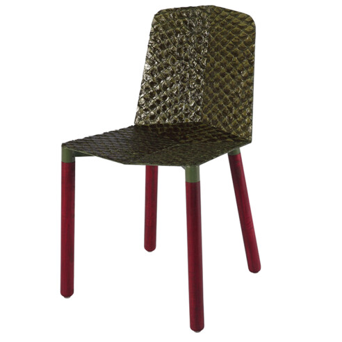 A cadeira Enxada, do designer Pedro Monteiro Luna, uma das vencedoras da 25a edição | Foto: Divulgação
