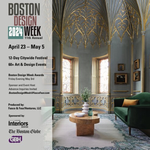 Mais de 60 eventos de arte e design estão programados em 12 dias da Semana de Design de Boston | Imagem: Reprodução @bostondesignweek