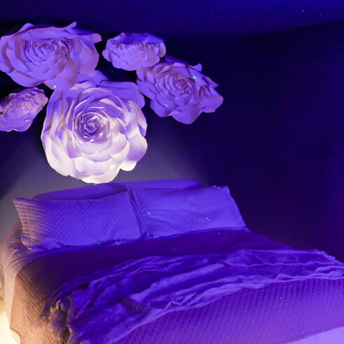 Ambiente da mostra Sleep Experience, em sua segunda edição, na Bed and Room | Foto: Monique Araújo/ DW!