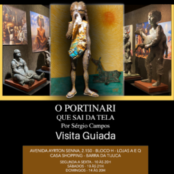 convite visita guiada portinari