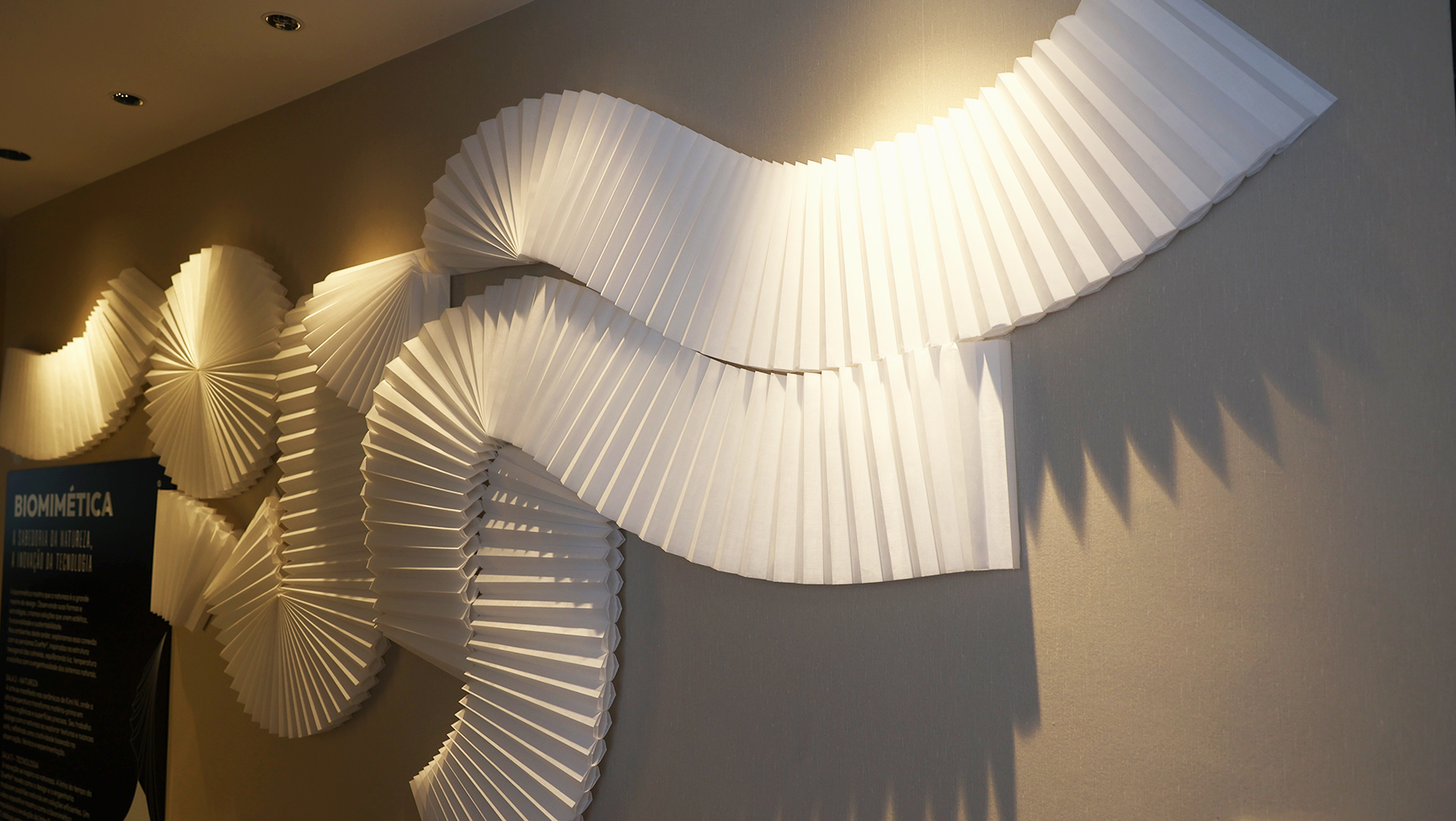 Poéticas Duette comemorou os 40 anos da cortina Duette, da Hunter Douglas, na Caran Concept | Foto: Fabiano Sanches/ DW!
