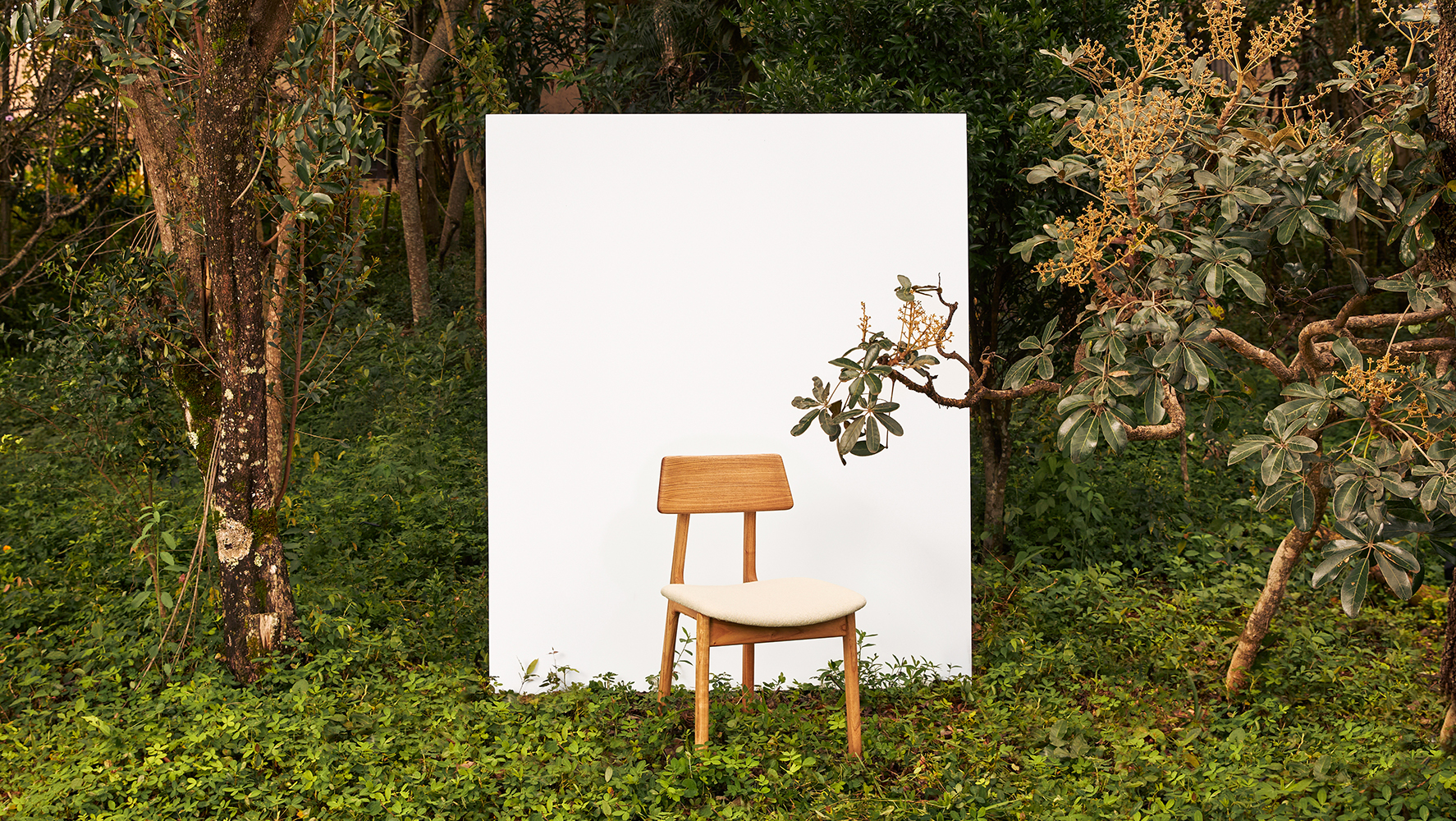 Cadeira Dera, da Lider Interiores, que comemora seus 80 anos de história | Foto: Luiza Ananias/ Divulgação