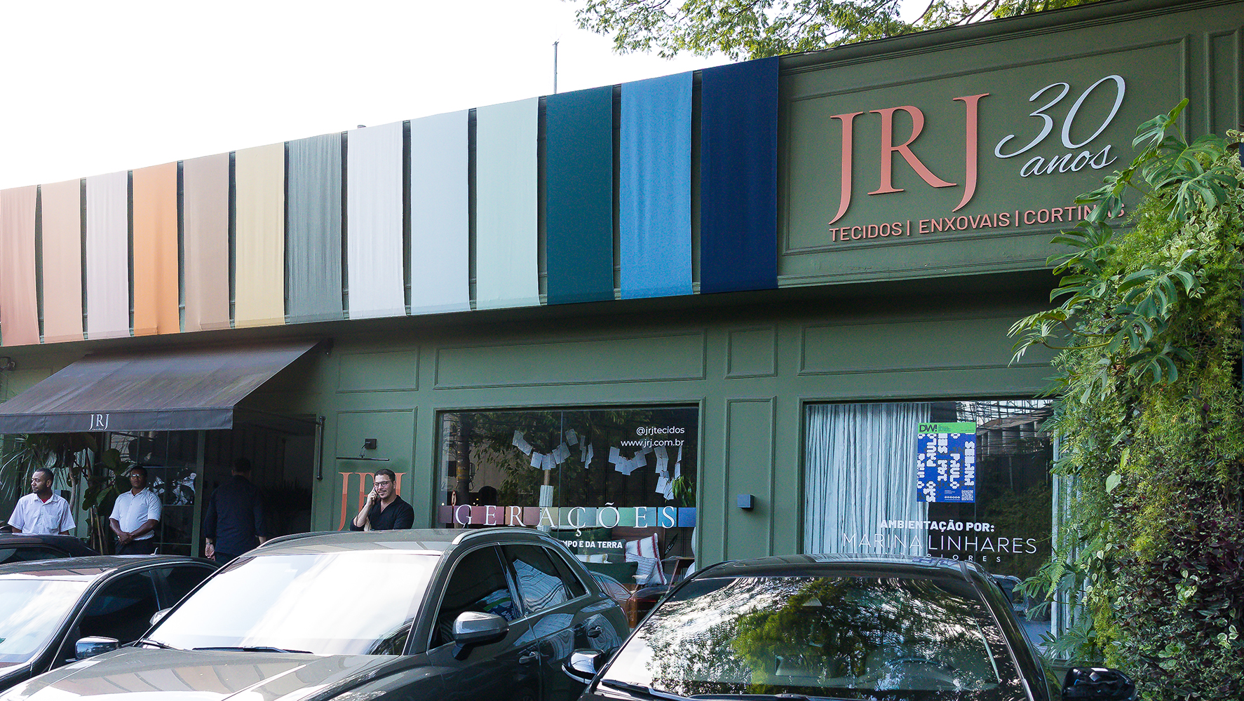 JRJ Tecidos comemora suas três décadas de história durante a DW!SP 2025 | Foto: Fabiano Sanches/ DW!