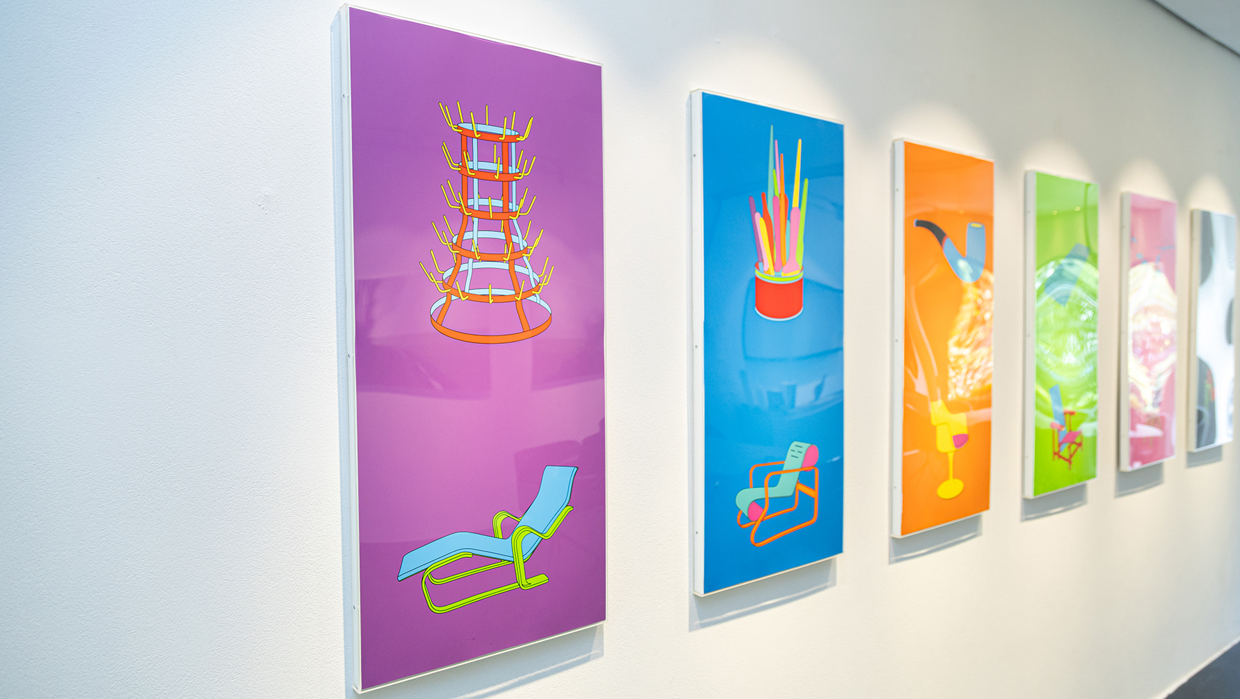 Obras da mostra coletiva 'Ars, Artis. Techne, Digitalis’, na Sergio Gonçalves Galeria | Foto: Monique Araújo/ DW!