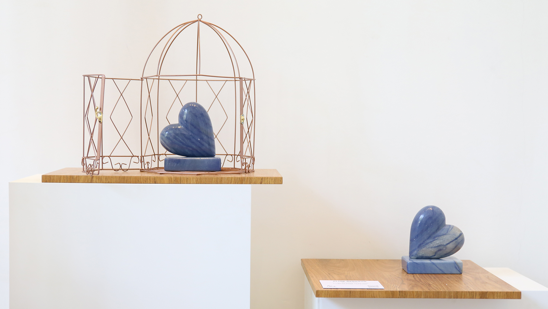 Loft AzulMilano recebe a mostra 'Não su gaiola, sou ninho, da designer e artista plástica Aline Bergson | Foto: Divulgação