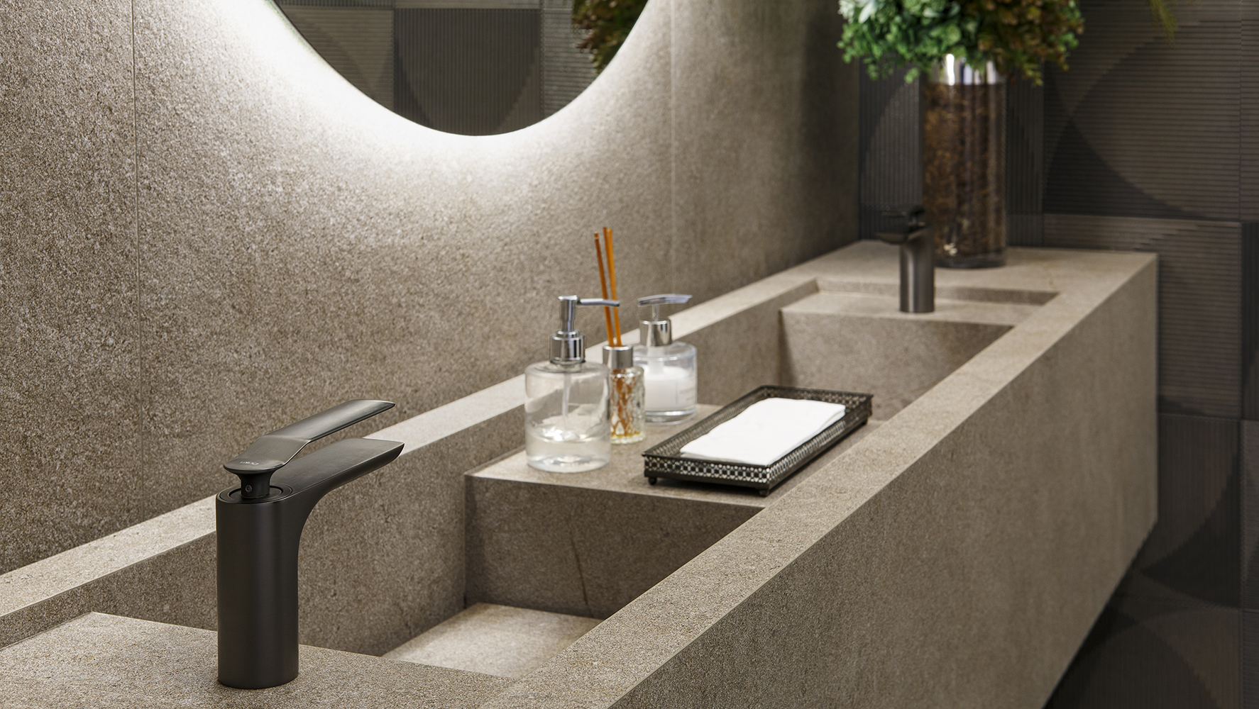 Showroom da Mais Finishings na Alameda Gabriel tem espaços funcionais que oferecem a experiência completa dos produtos | Foto: Divulgação