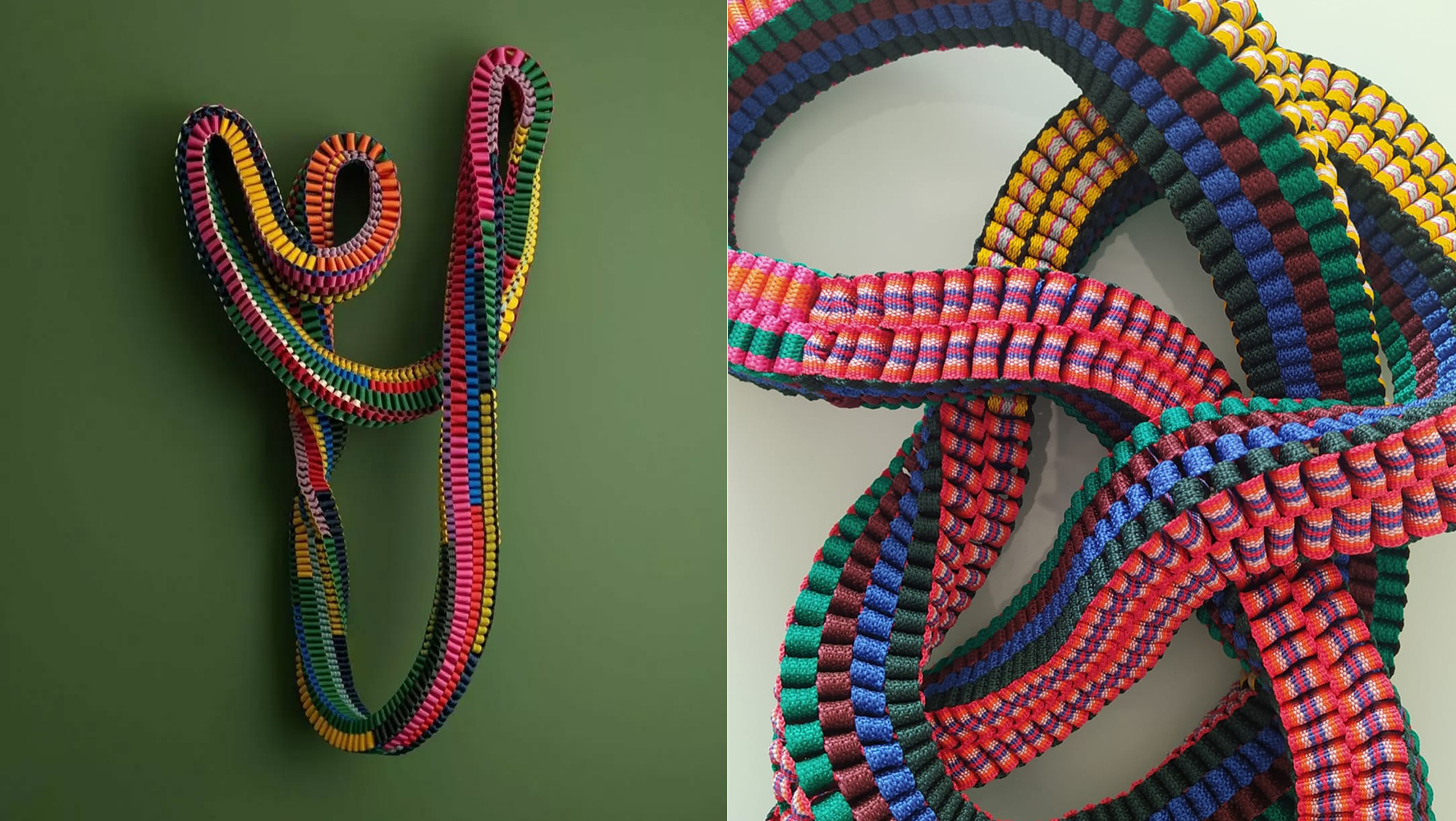 Esculturas Mole criadas por Erico Gondim e expostas na mostra ‘Entre Terra e Céu – As Vozes do Design Brasileiro’ | Fotos: Reprodução @ericogondim.design + @hello.tropicalistic