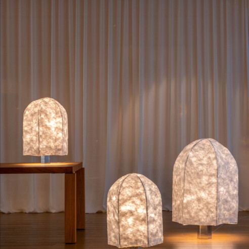 Luminárias assinadas por Guimerme Wentz | Foto: Andre Nazareth