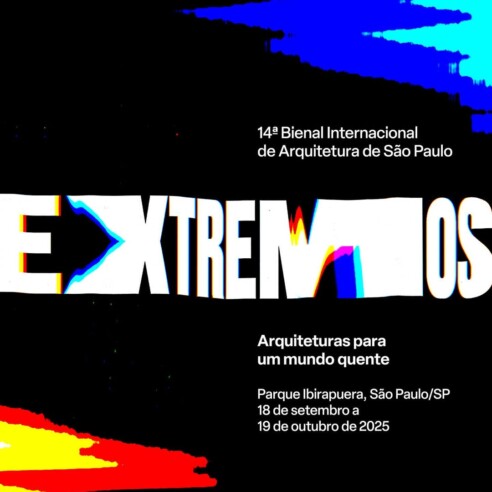 Apresentamos a identidade visual da 14ª Bienal Internacional de Arquitetura de São Paulo, desenh
