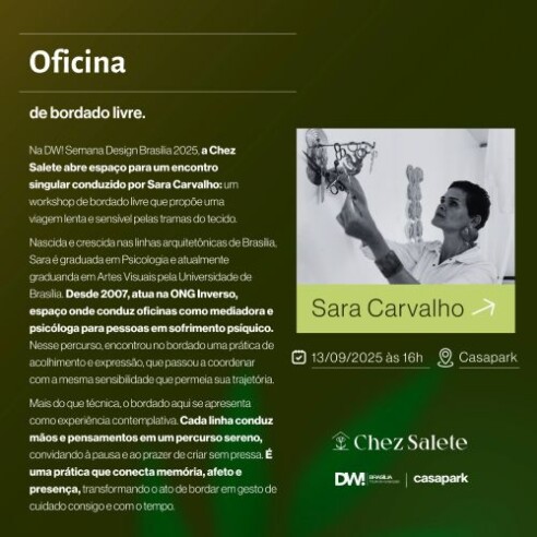 oficina de bordados livres