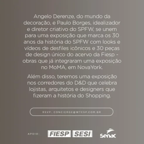 Uma celebração ao design, à moda e à história.Angelo Derenze, do universo da decoração, e Paulo (1)