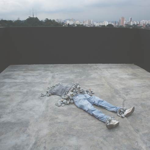 Obra de André Komatsu | Foto: Ding Musa