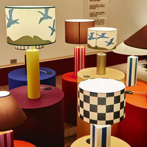 Mobiletti Studio para La Lampe estampas - exposicao na BS Galleria na DW15