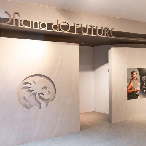 Percurso imersivo da Oficina do Futuro detalha o processo produtivo do MDF | Foto: Divulgação