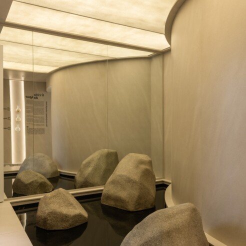 Percurso imersivo da Oficina do Futuro detalha o processo produtivo do MDF | Foto: Divulgação